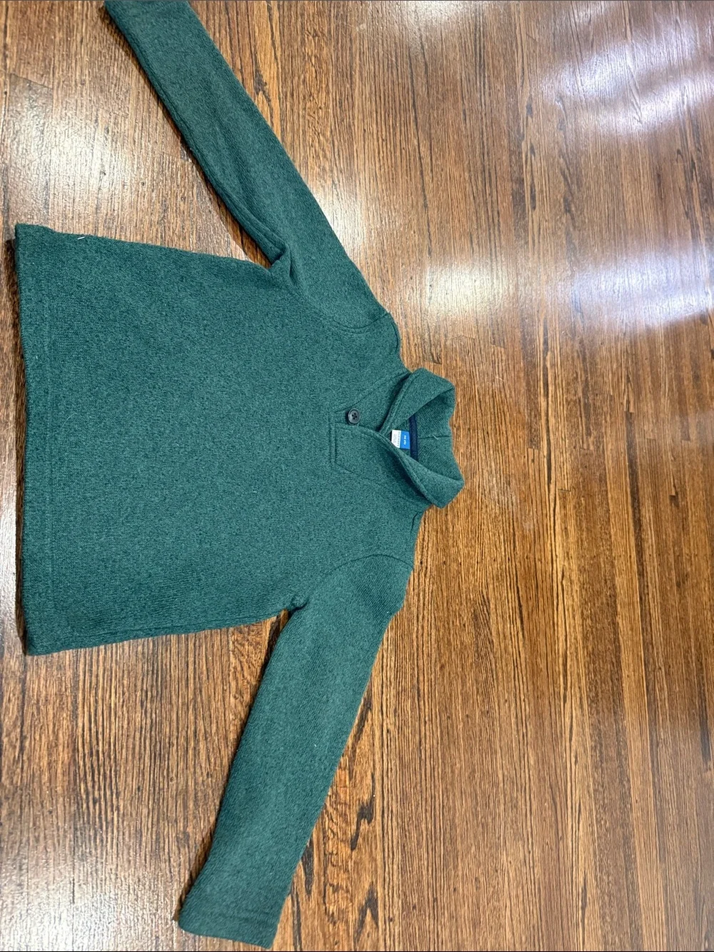 Old Navy Dark Green Half-Zip Knit Sweater